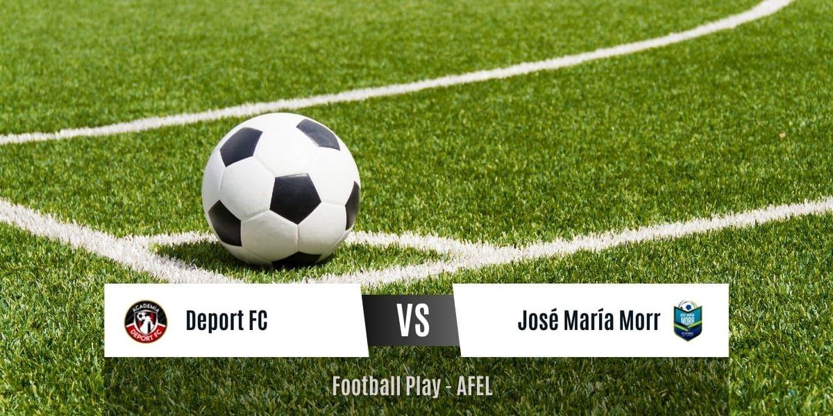 Deport FC y Acd. José María Morr suman un nuevo punto en la clasificación con empate a 1 (Sub-15)