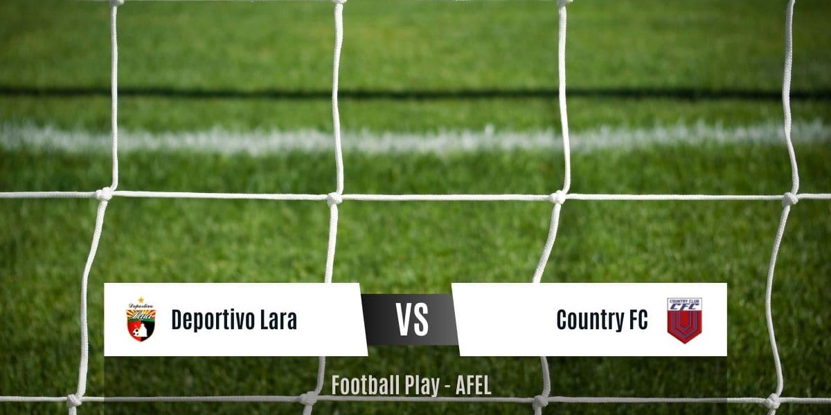 Gran demostración ofensiva: Deportivo Lara vence a Country FC por 4-1 (Sub-8)