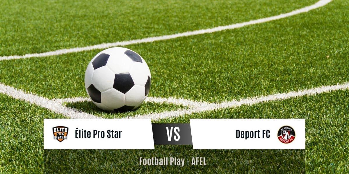 Elite Pro Star gana por 3-1 frente a Deport FC (Sub-15)