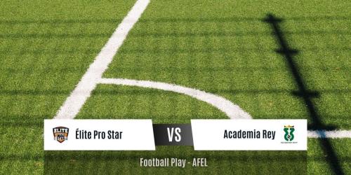 Academia Rey vence contundentemente a Elite Pro Star por 0-4 (Sub-15)