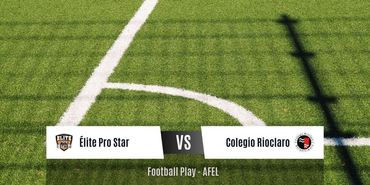 Empate entre Elite Pro Star y Colegio Rioclaro 1-1 (Sub-12)