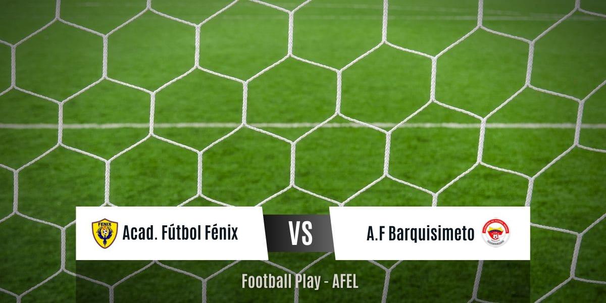 Acad. Fútbol Barquisimeto vence contundentemente a Acad. Fútbol Fénix por 1-4 (Sub-11)