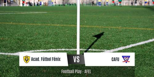 Acad. Fútbol Fénix gana por 2-0 frente a CAFU (Sub-9)