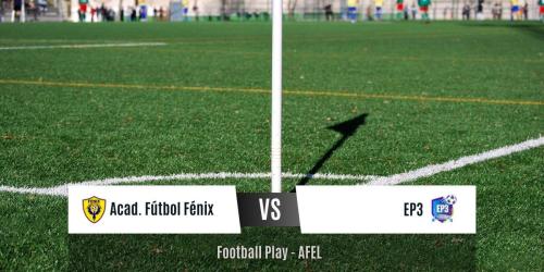Emocionante juego sin goles entre Acad. Fútbol Fénix y EP3 (Sub-12)