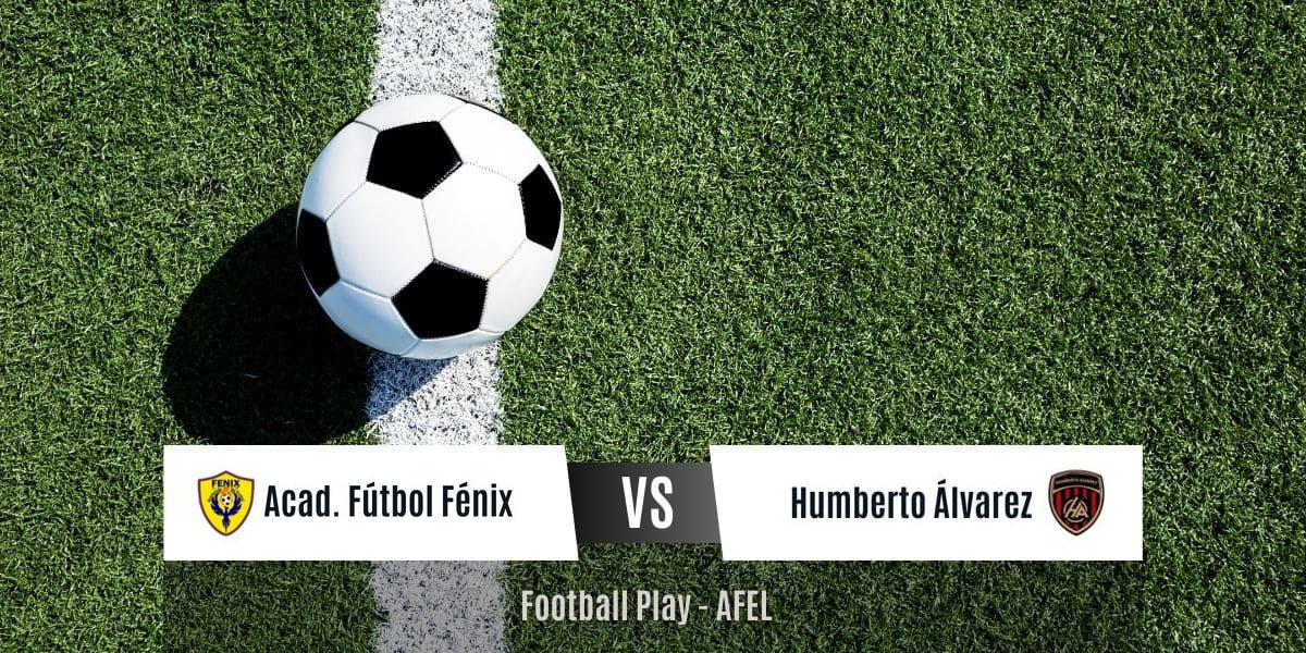 Juego sin goles entre Acad. Fútbol Fénix y Humberto Álvarez (Sub-16)