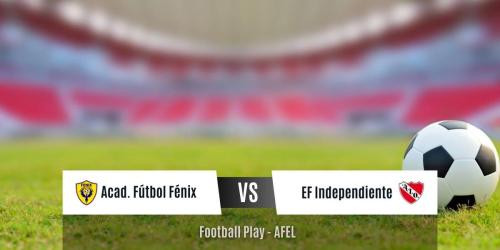 Acad. Fútbol Fénix obtiene victoria 1-0 frente a EF Independiente (Sub-11)