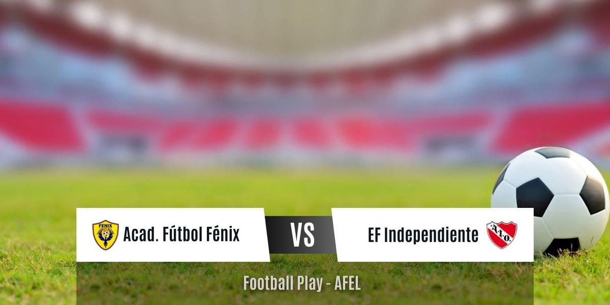 Acad. Fútbol Fénix obtiene victoria 1-0 frente a EF Independiente (Sub-11)