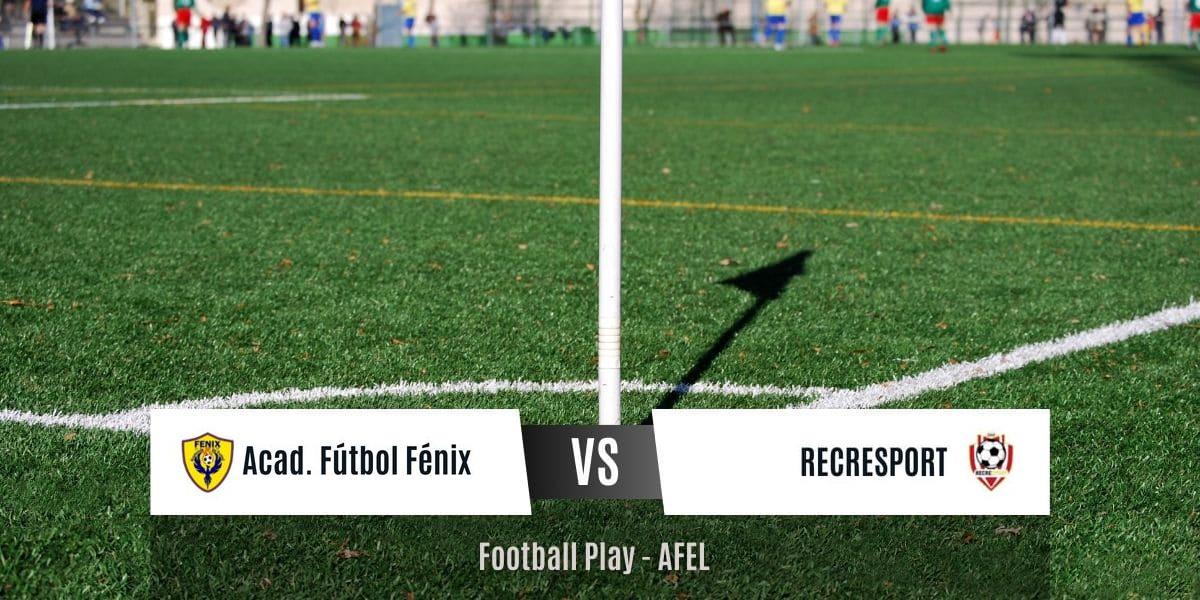 Acad. Fútbol Fénix convence con victoria por 2-0 frente a RECRESPORT (Sub-8)