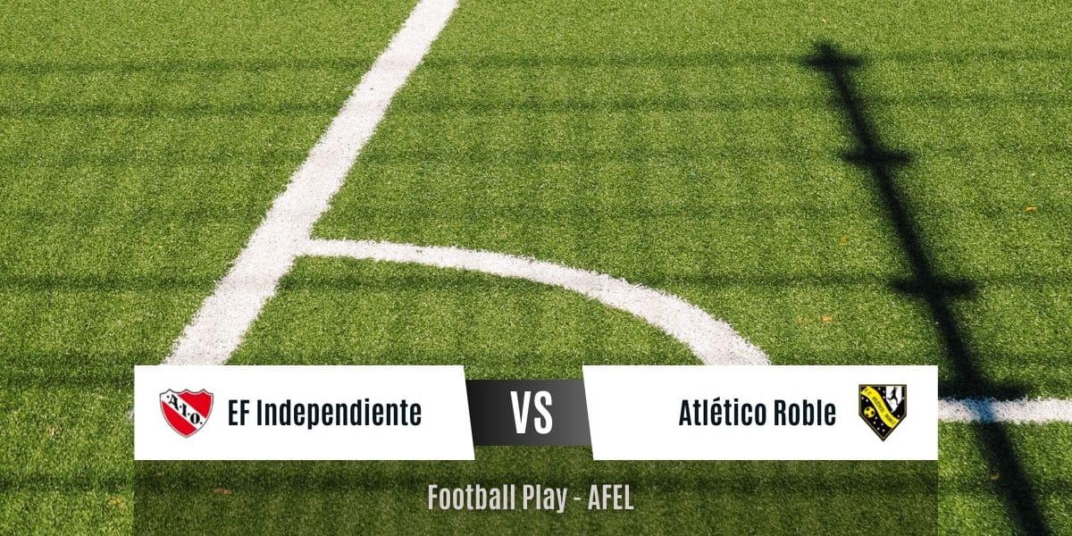 Atlético Roble convence y triunfa por 0-3 frente a EF Independiente (Sub-17)