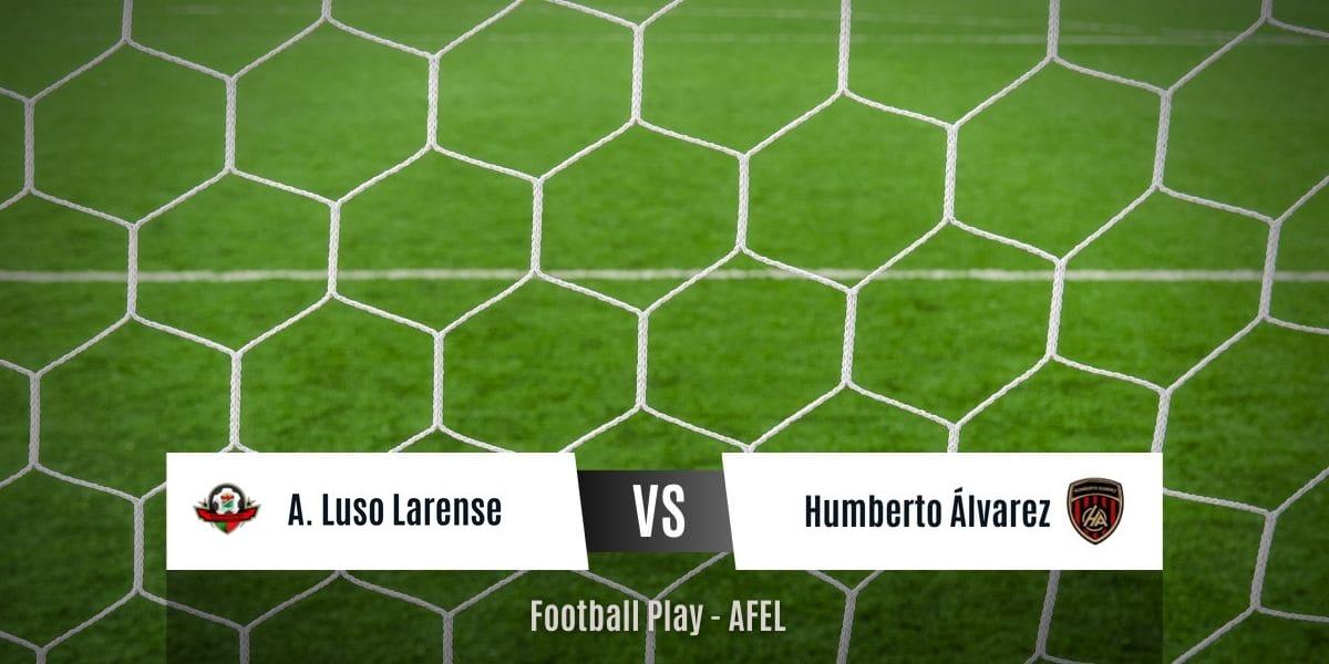 Acad. Luso Larense y Humberto Álvarez logran empate a 1 goles (Sub-13)