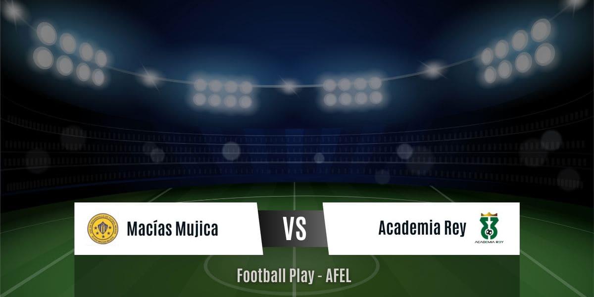 Poder ofensivo: Academia Rey vence por 2-5 a Macias Mujica (Sub-11)