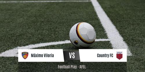 Máximo Viloria fue superior a Country FC y lo vence por 5-2 (Sub-14)