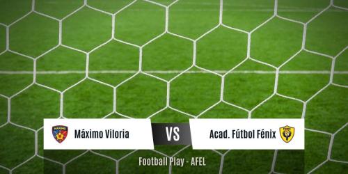 Máximo Viloria no puede sumar frente a Acad. Fútbol Fénix y pierde 0-2 (Sub-9)
