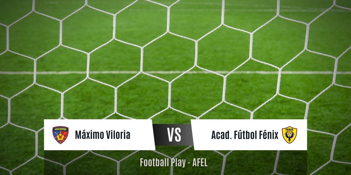 Sub 12: Encuentro sin goles entre Máximo Viloria y Acad. Fútbol Fénix 
