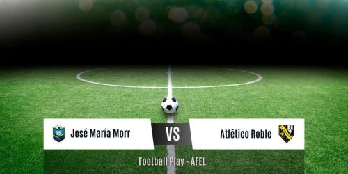 Acd. José María Morr es derrotado por Atlético Roble por 0-1 (Sub-15)