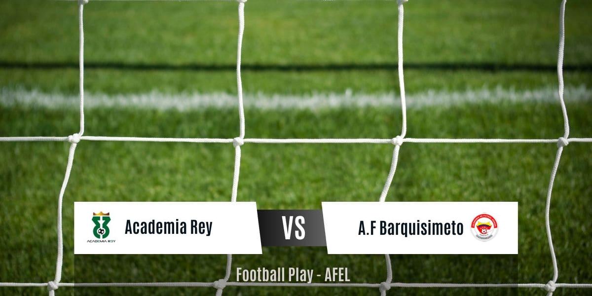 Empate entre Academia Rey y Acad. Fútbol Barquisimeto 1-1 (Sub-11)