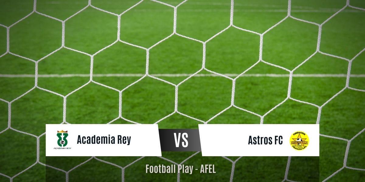 Exhibición ofensiva: Academia Rey vence a Astros FC por 6-2 (Sub-12)