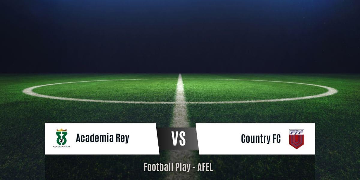 Academia Rey y Country FC empatan 1-1 en un juego intenso (Sub-8)