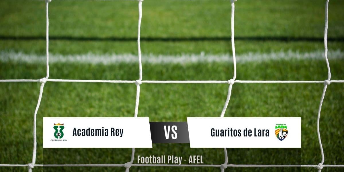 Goleada 4-0: Academia Rey vence a Guaritos de Lara (Sub-16)