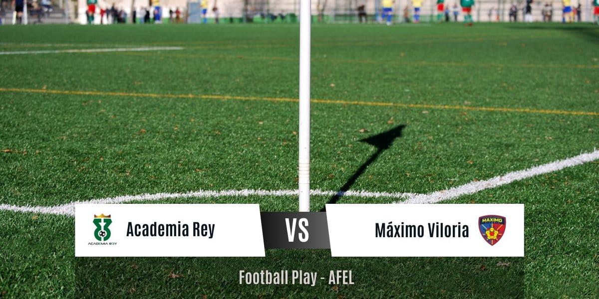 Academia Rey y Máximo Viloria empatan 2-2 en un juego intenso (Sub-7)