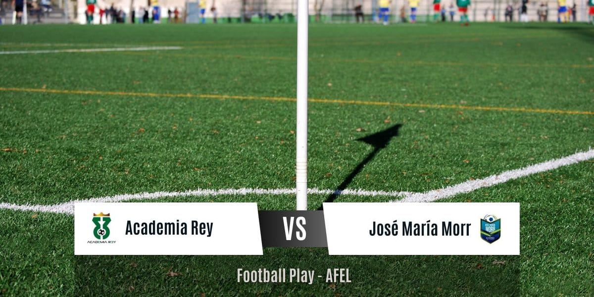 Academia Rey convence con victoria por 3-1 frente a Acd. José María Morr (Sub-16)