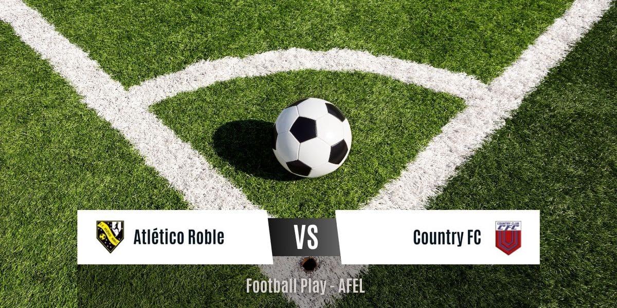 Victoria por 3-1: Atlético Roble vence a Country FC (Sub-12)