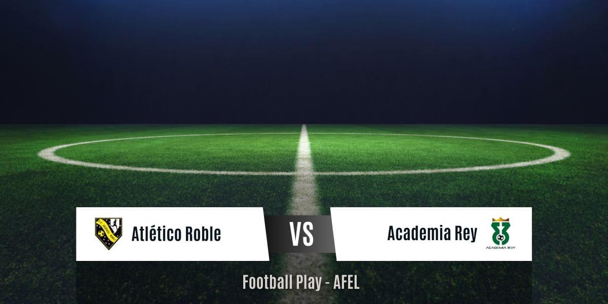 Academia Rey demuestra su poder ofensivo al vencer a Atlético Roble por 1-4 (Sub-11)