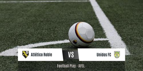 Atlético Roble y Unidos FC suman un nuevo punto en la clasificación con empate a 3 (Sub-17)