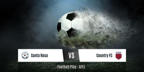 Empate 1-1 entre Santa Rosa y Country FC (Sub-10)