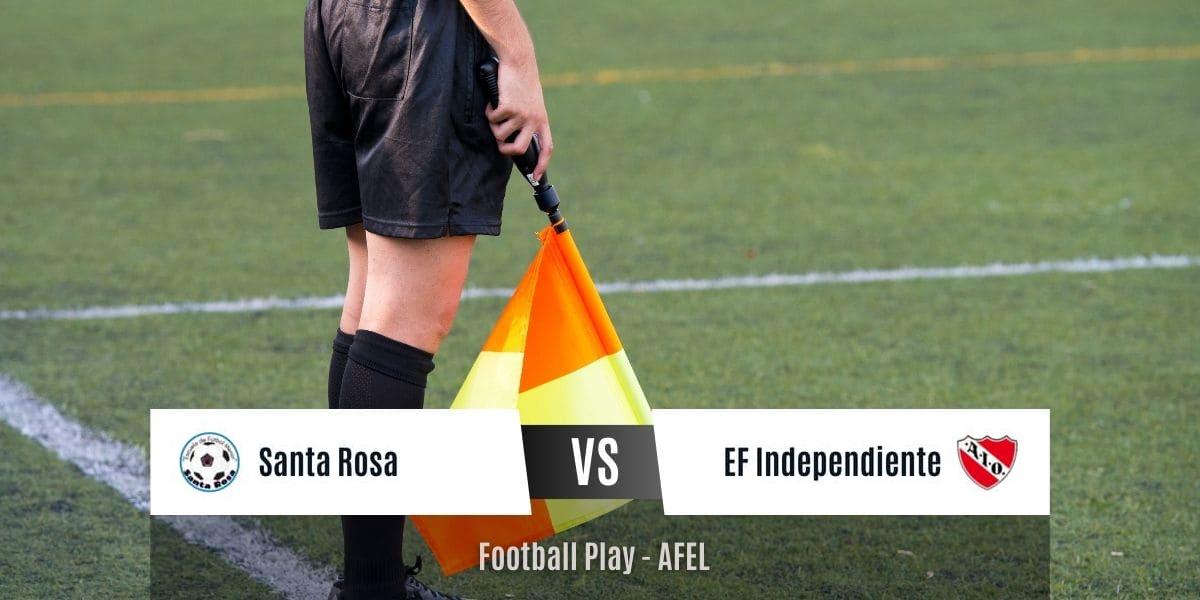 Empate entre Santa Rosa y EF Independiente 1-1 (Sub-11)