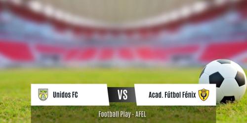 Unidos FC es superado por Acad. Fútbol Fénix en un juego reñido por 1-2 (Sub-17)