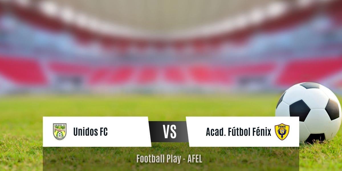 Unidos FC es superado por Acad. Fútbol Fénix en un juego reñido por 1-2 (Sub-17)