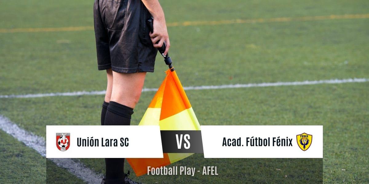 Victoria fuera de casa de Acad. Fútbol Fénix sobre Unión Lara SC por 0-5 (Sub-18)